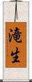 滝生 Scroll