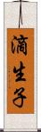 滴生子 Scroll