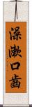 澡漱口齒 Scroll