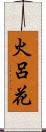 火呂花 Scroll
