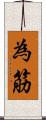 為筋 Scroll
