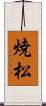 焼松 Scroll