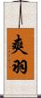 爽羽 Scroll