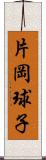 片岡球子 Scroll