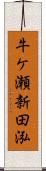 牛ケ瀬新田泓 Scroll