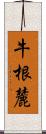 牛根麓 Scroll