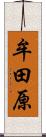 牟田原 Scroll