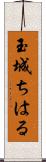 玉城ちはる Scroll