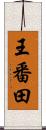 王番田 Scroll