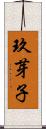 玖芽子 Scroll