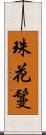 珠花鬘 Scroll