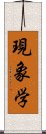 現象学 Scroll