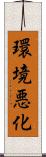 環境悪化 Scroll