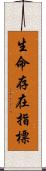 生命存在指標 Scroll