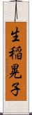 生稲晃子 Scroll