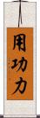 用功力 Scroll