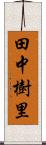田中樹里 Scroll