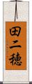 田二穂 Scroll