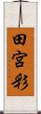 田宮彩 Scroll