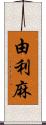 由利麻 Scroll