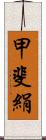 甲斐絹 Scroll