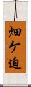 畑ケ迫 Scroll