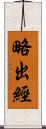 略出經 Scroll
