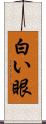白い眼 Scroll