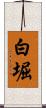 白堀 Scroll