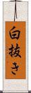 白抜き Scroll