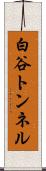 白谷トンネル Scroll