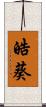 皓葵 Scroll