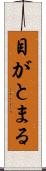 目がとまる Scroll