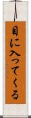 目に入ってくる Scroll