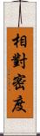 相對密度 Scroll