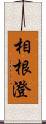 相根澄 Scroll