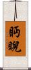 眄睨 Scroll