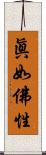 眞如佛性 Scroll