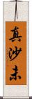 真沙未 Scroll