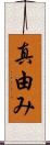 真由み Scroll