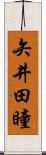 矢井田瞳 Scroll