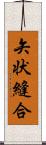 矢状縫合 Scroll