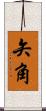 矢角 Scroll