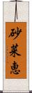 砂菜恵 Scroll