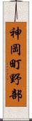 神岡町野部 Scroll
