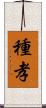 種孝 Scroll