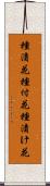 種漬花 Scroll