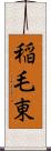 稲毛東 Scroll