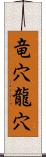 竜穴;龍穴 Scroll