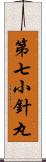 第七小針丸 Scroll